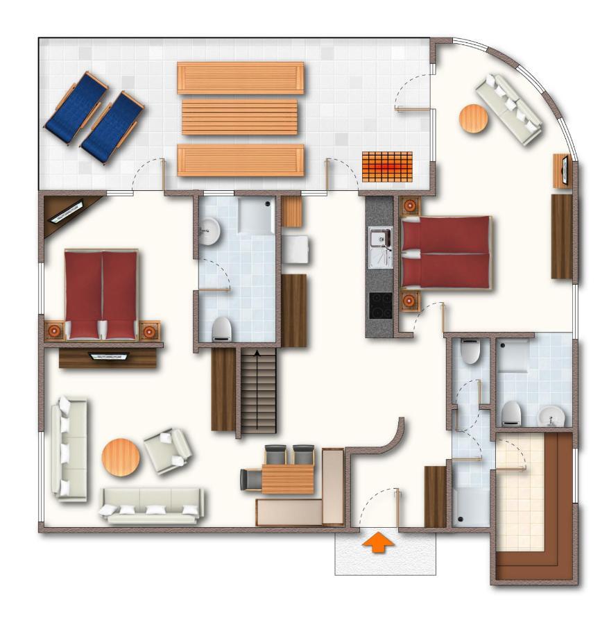 Ferienwohnungen Baeckenhaus ชตุมม์ ภายนอก รูปภาพ